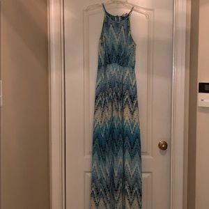 Ladies KENSIE Maxi turquoise dress 4